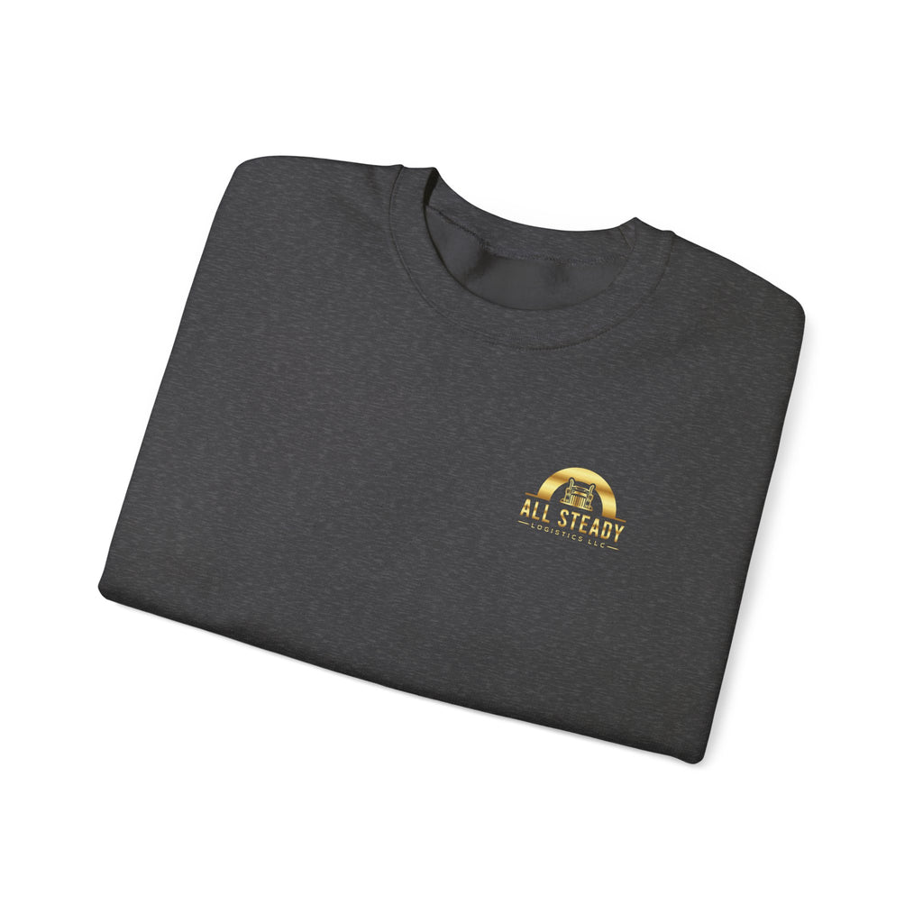 Crewneck Sweatshirt — Little Golden Rainbow "Be Kind" Chest Print