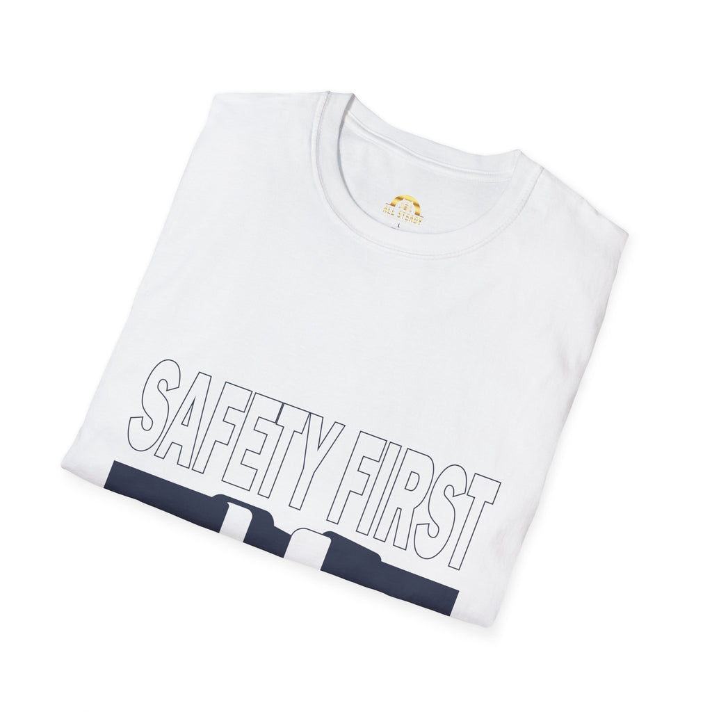 Safety First Seatbelt Graphic T-Shirt