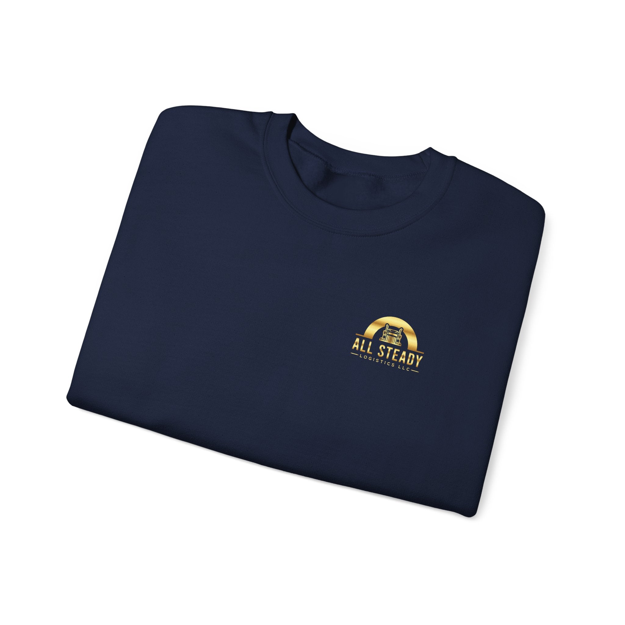 Crewneck Sweatshirt — Little Golden Rainbow "Be Kind" Chest Print