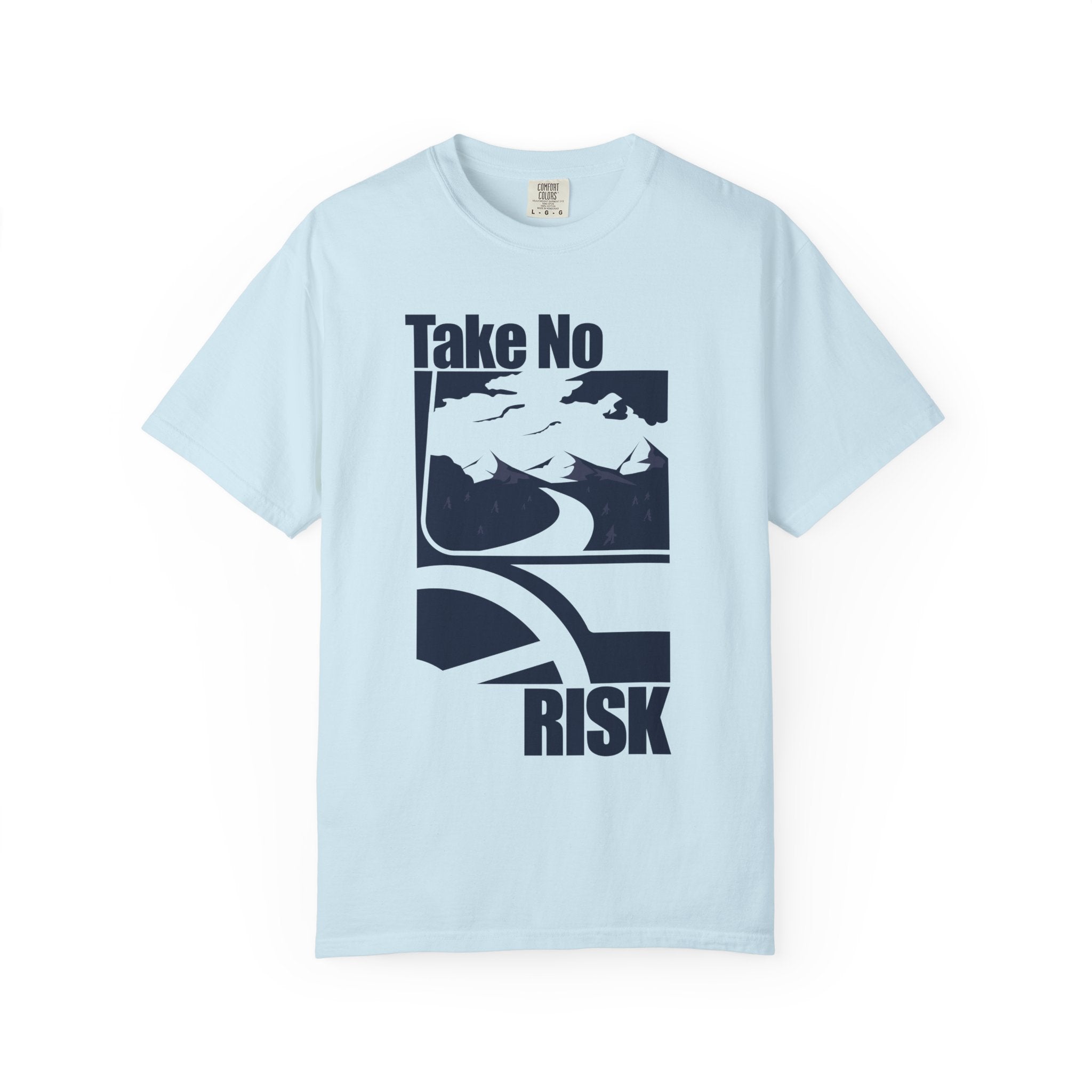 Take No Risk T-Shirt — Retro Wave Surf Graphic Tee