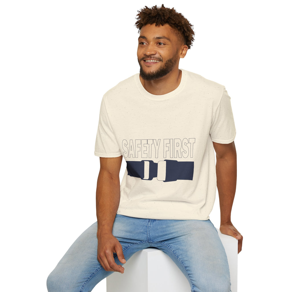 Safety First Seatbelt Graphic T-Shirt