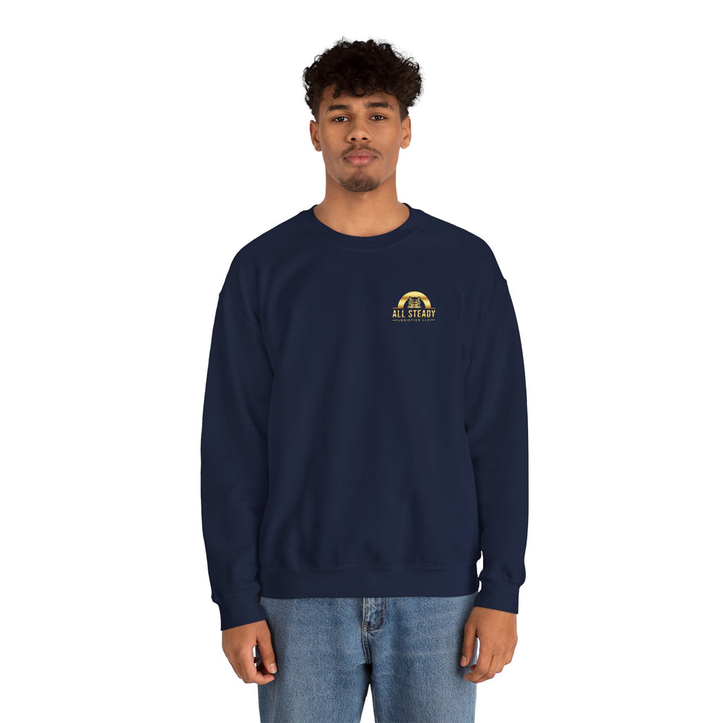 Crewneck Sweatshirt — Little Golden Rainbow "Be Kind" Chest Print