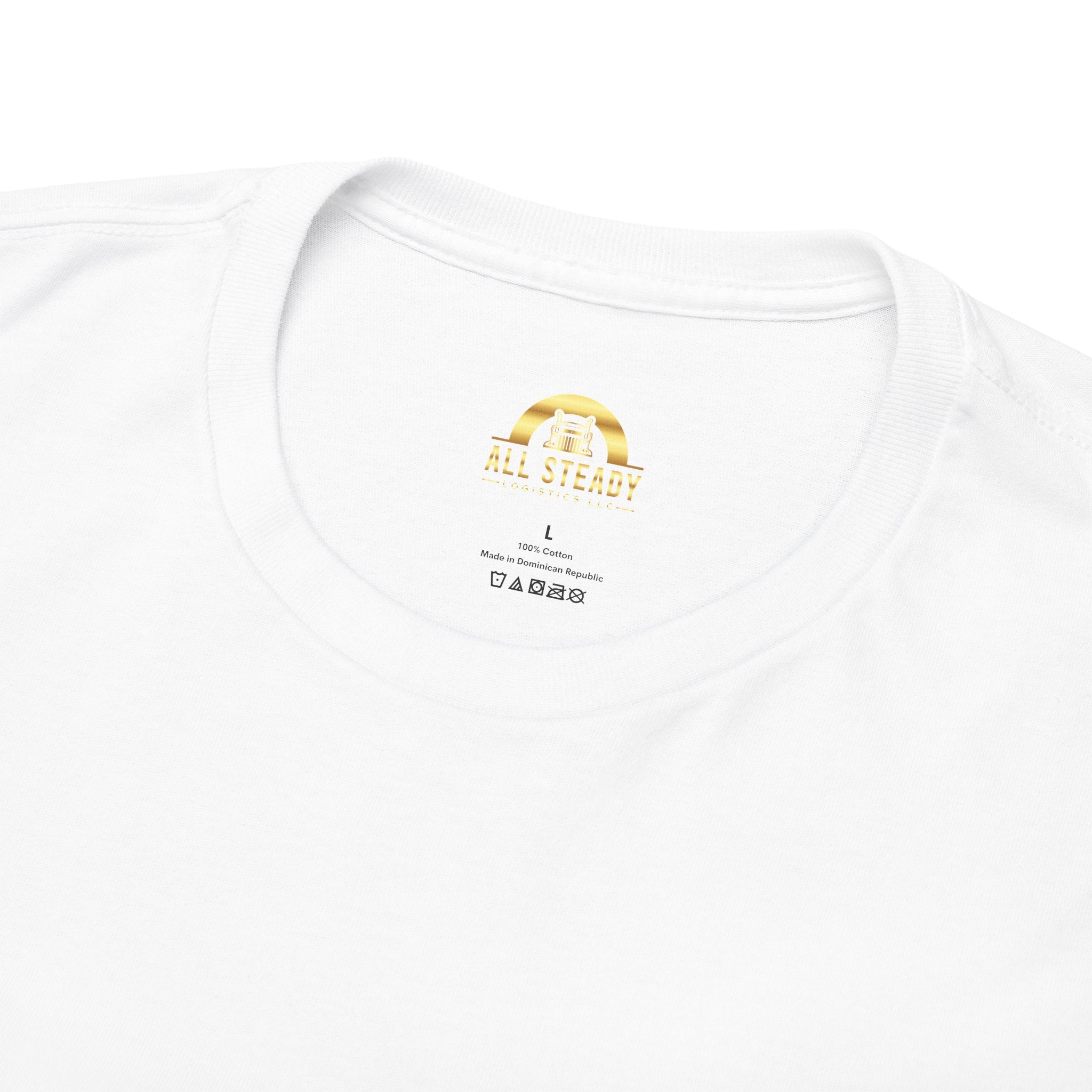 Driving Steady Trucker Tee — Delivery Driver Shirt
