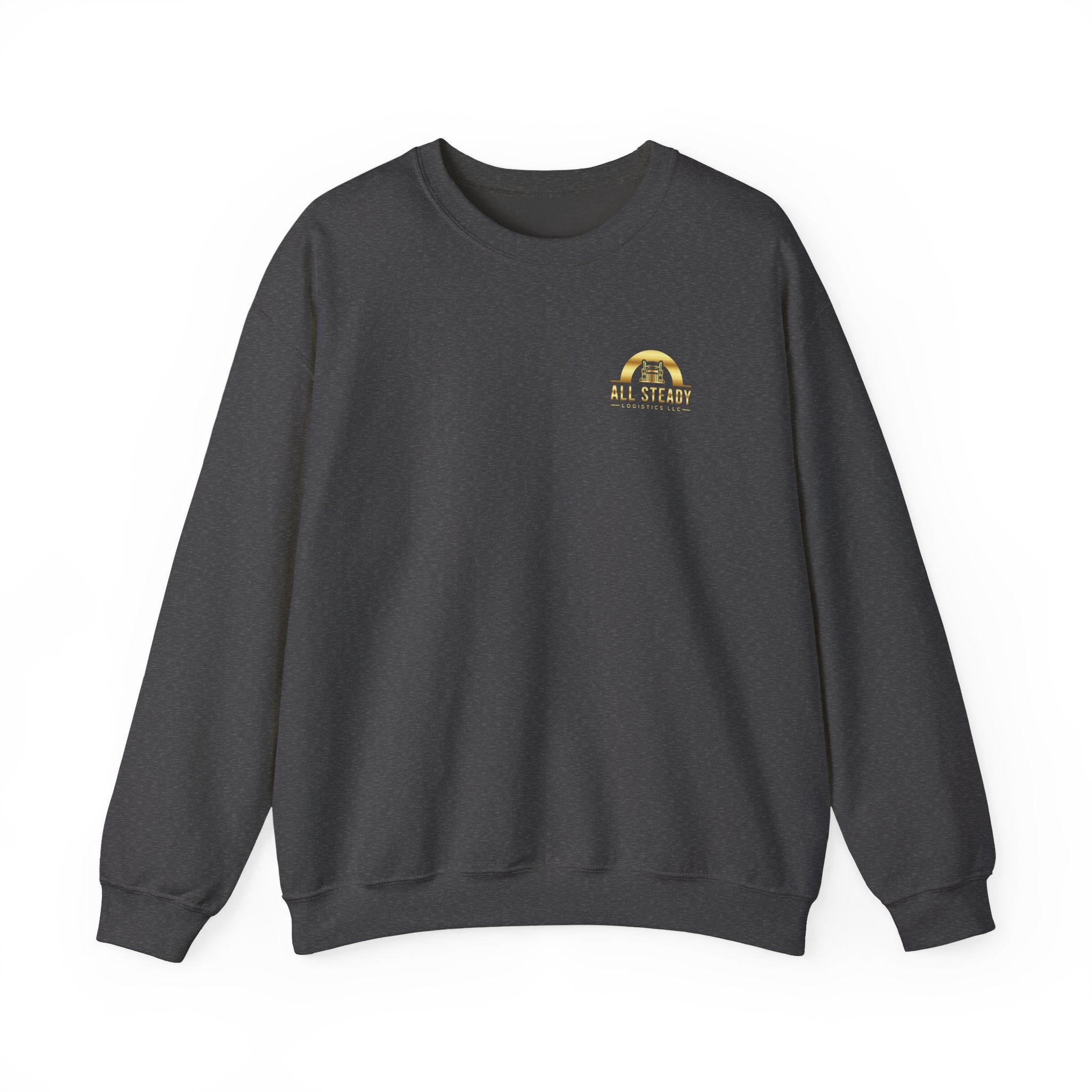 Crewneck Sweatshirt — Little Golden Rainbow "Be Kind" Chest Print