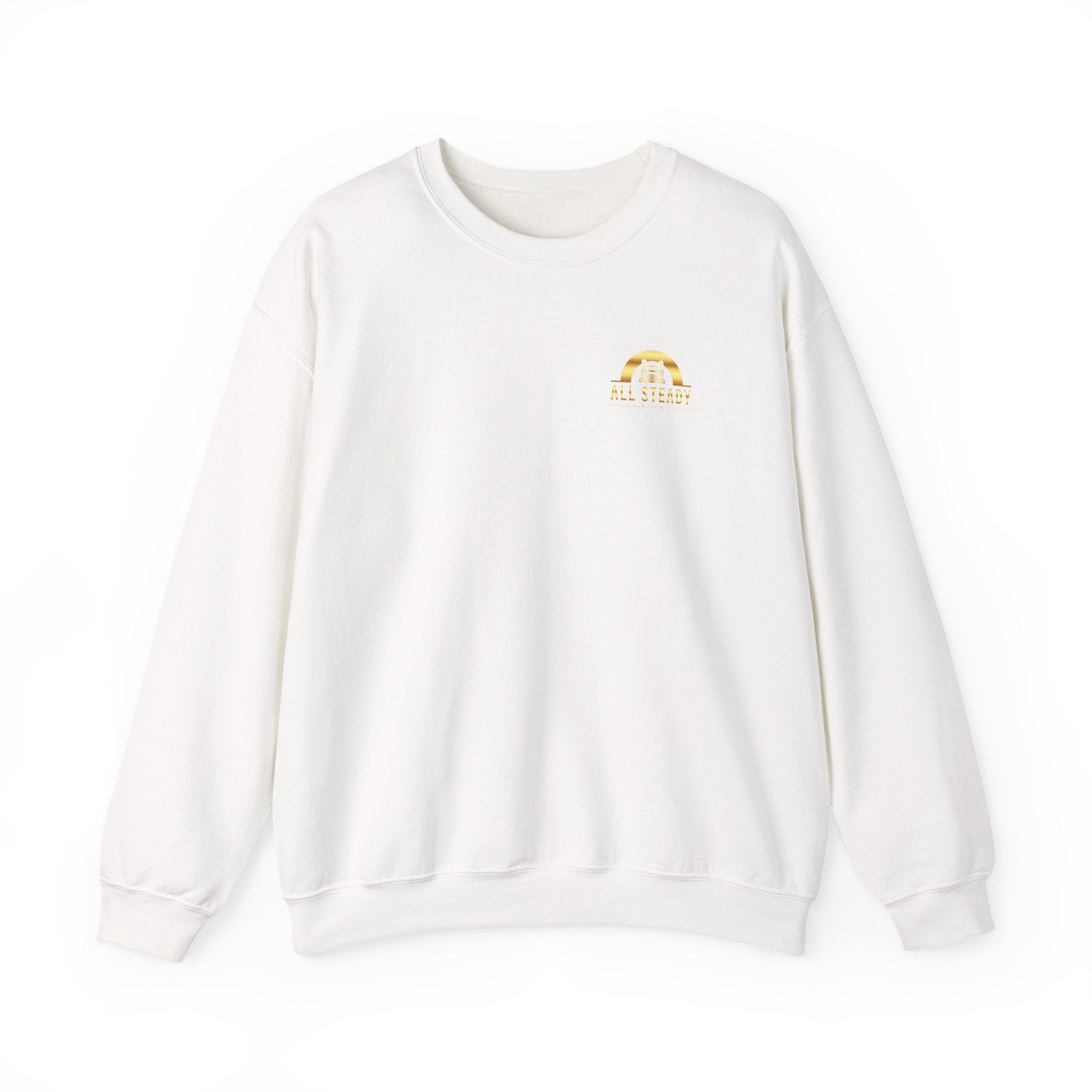 Crewneck Sweatshirt — Little Golden Rainbow "Be Kind" Chest Print