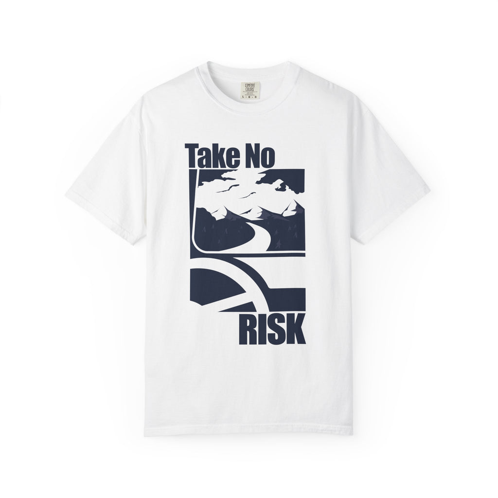 Take No Risk T-Shirt — Retro Wave Surf Graphic Tee