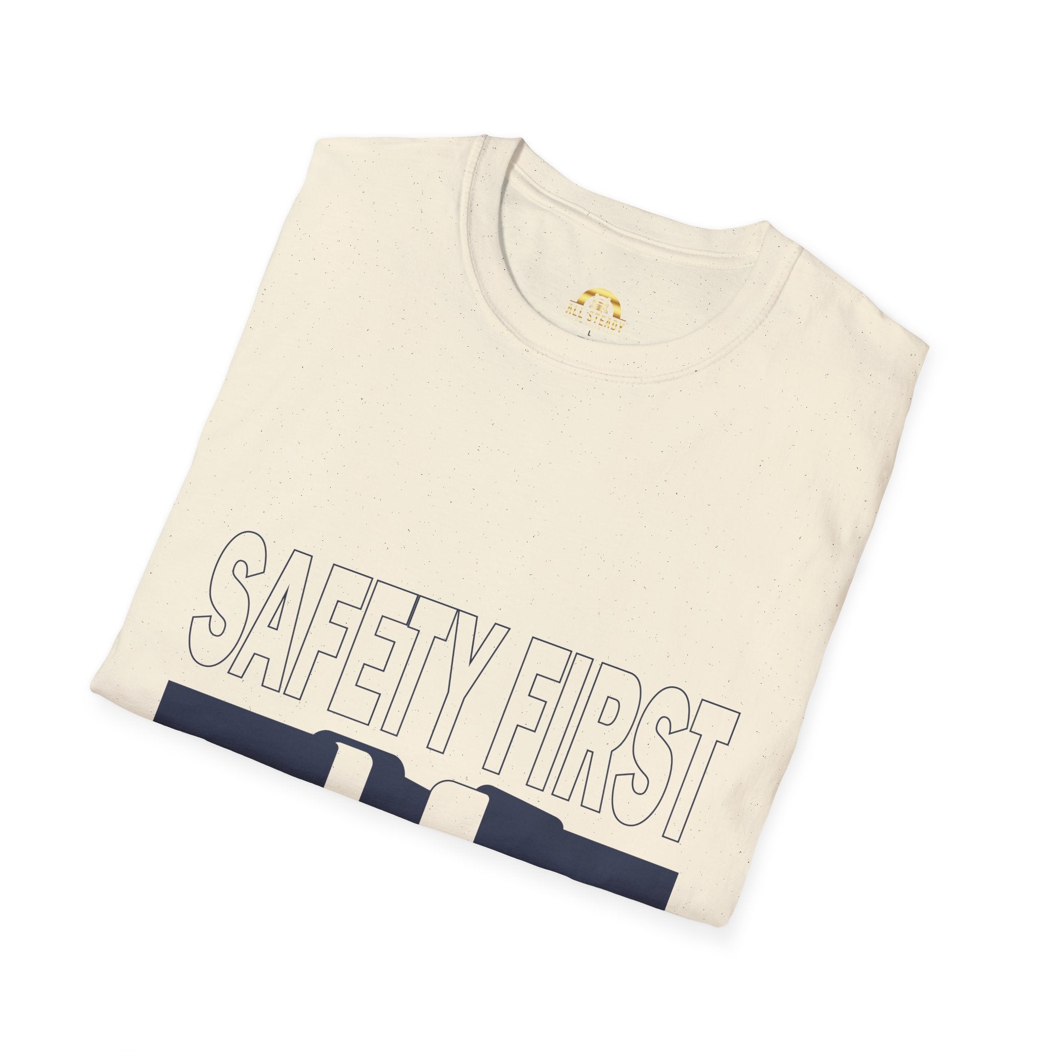 Safety First Seatbelt Graphic T-Shirt