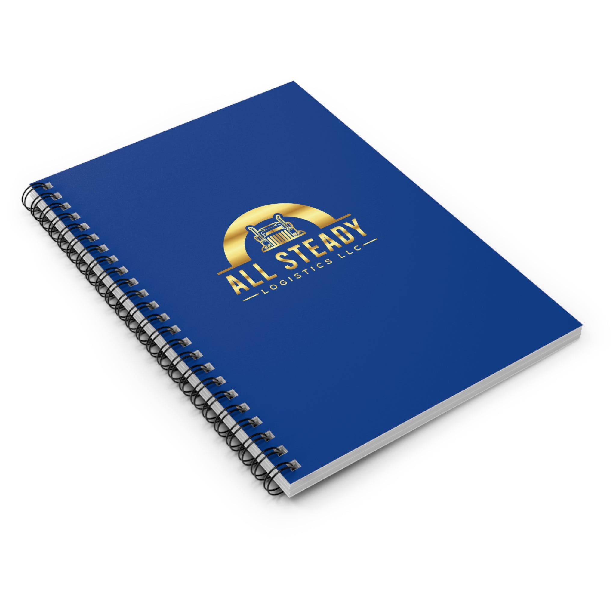 All Steady Logistics Branded Spiral Notebook — Ruled Line Corporate Journal