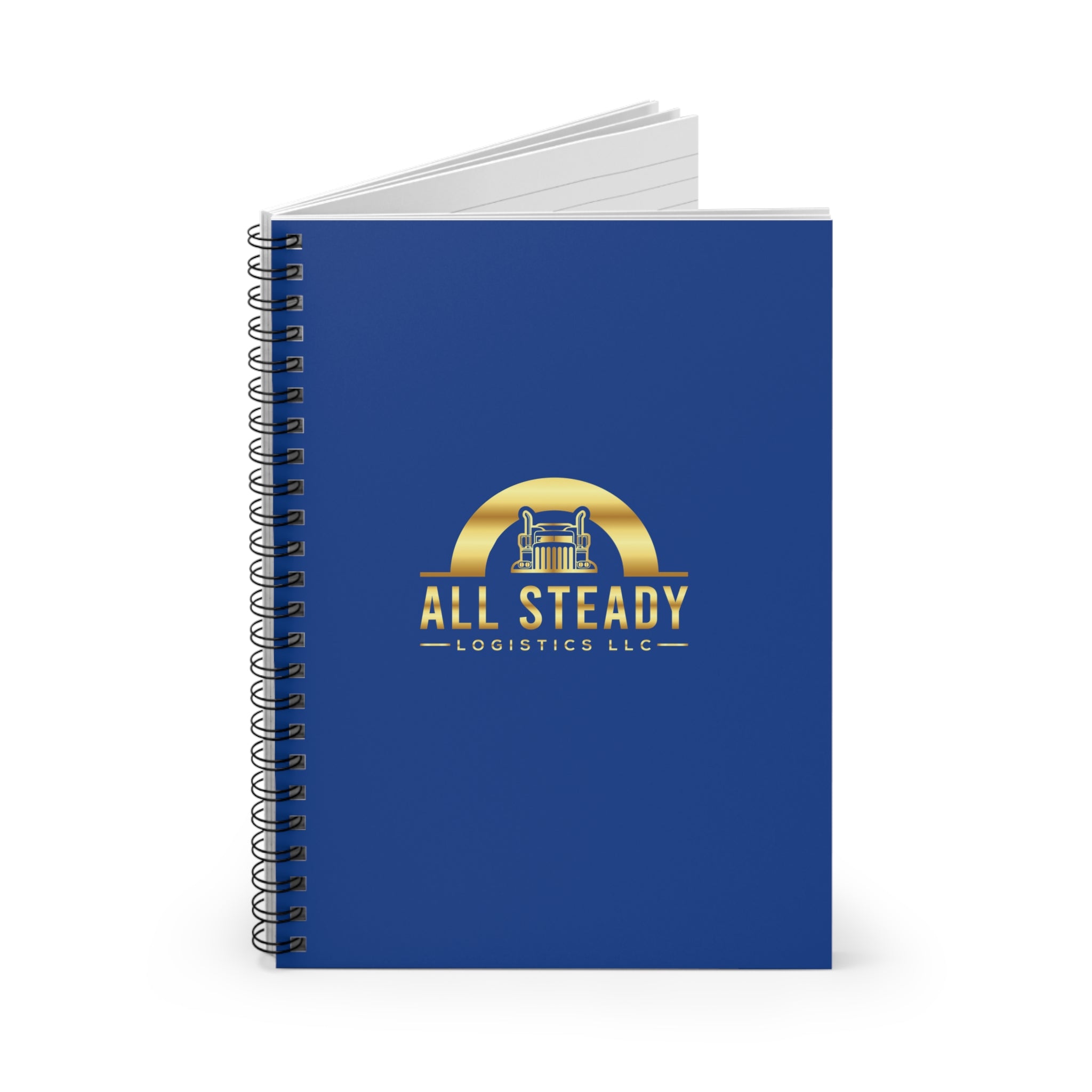 All Steady Logistics Branded Spiral Notebook — Ruled Line Corporate Journal