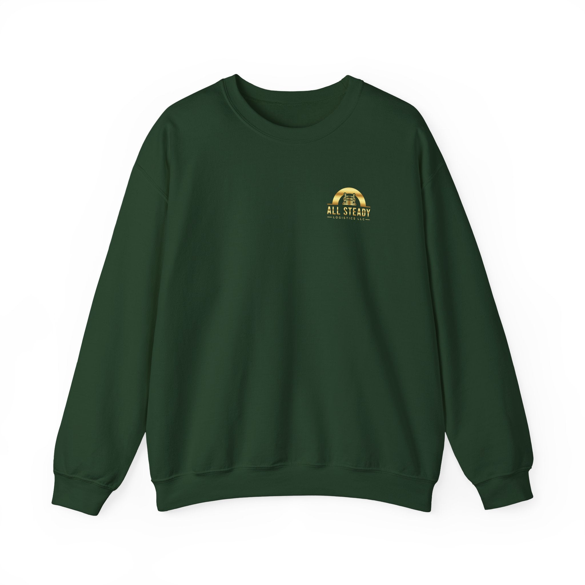 Crewneck Sweatshirt — Little Golden Rainbow "Be Kind" Chest Print