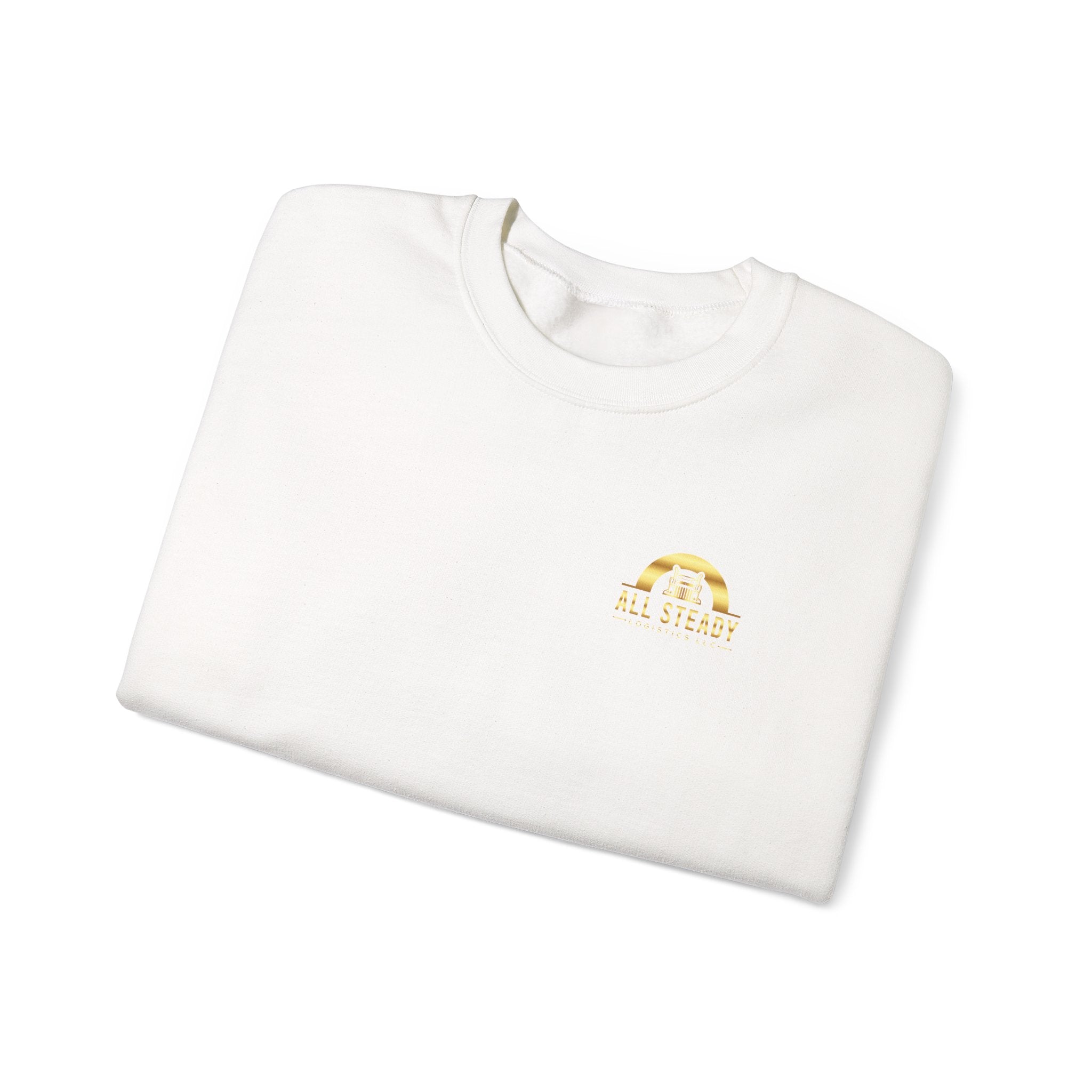 Crewneck Sweatshirt — Little Golden Rainbow "Be Kind" Chest Print