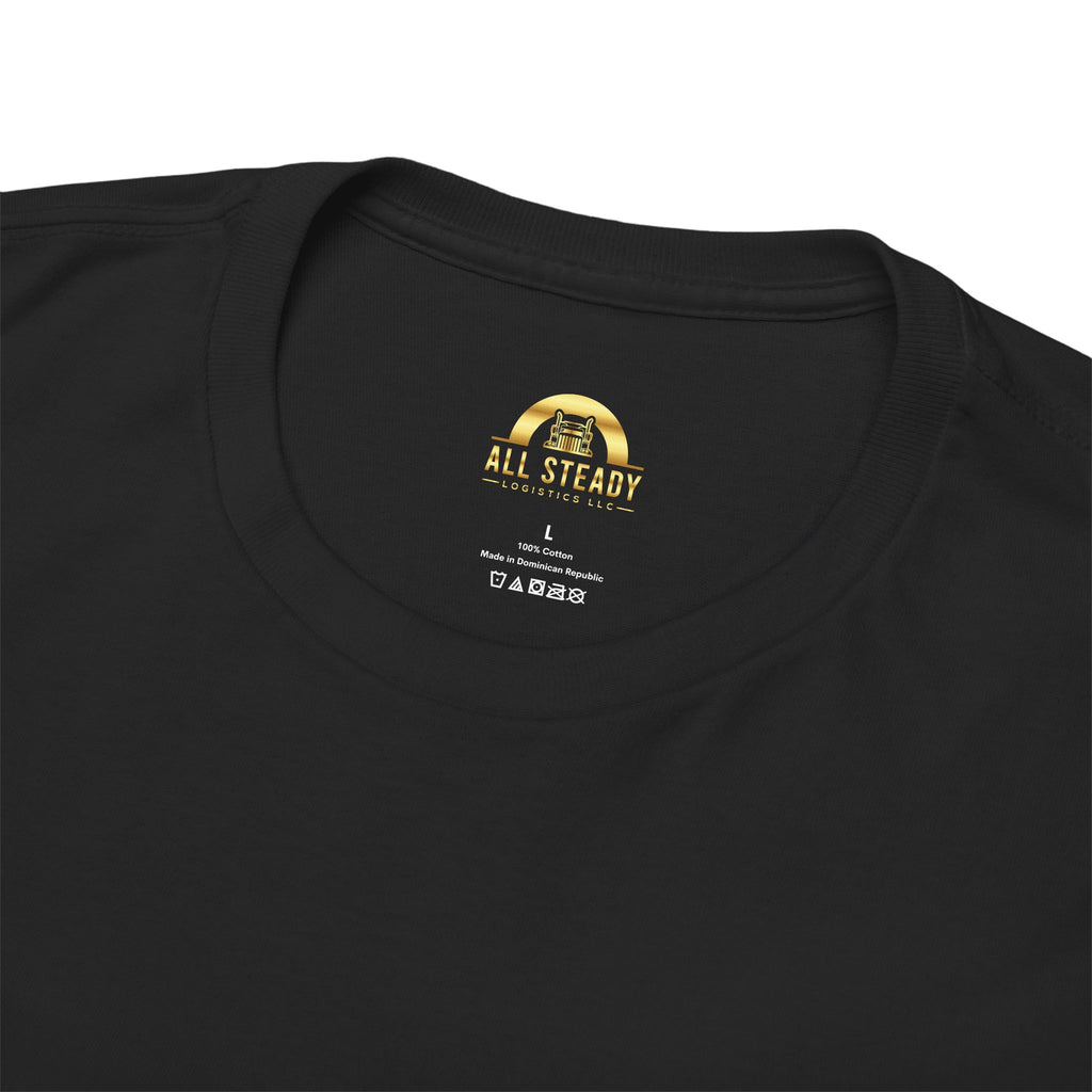 Driving Steady Trucker Tee — Delivery Driver Shirt