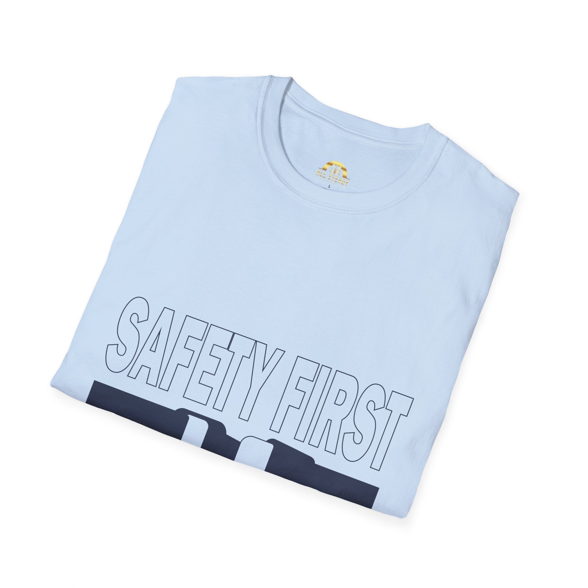 Safety First Seatbelt Graphic T-Shirt