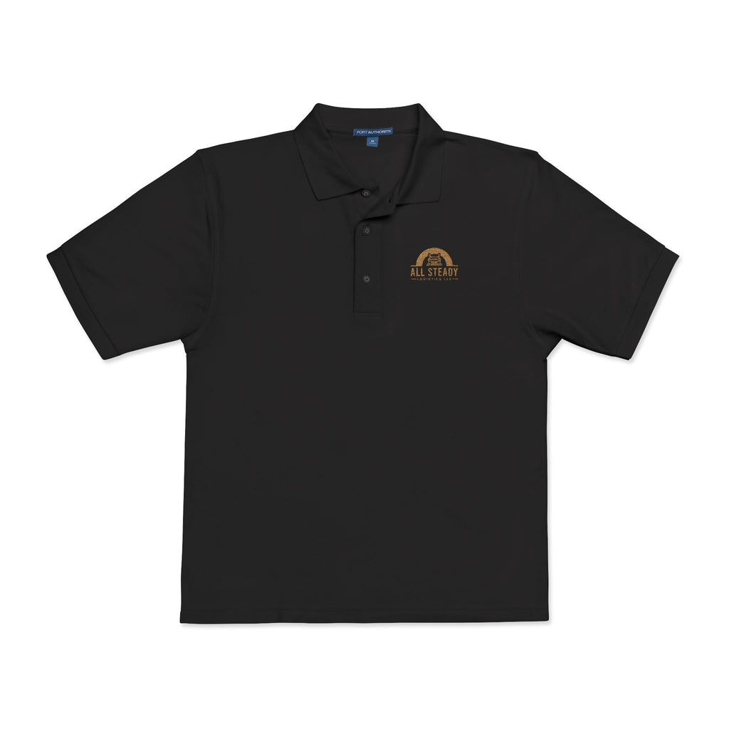 Embroidered Golden Sunrise Polo Shirt