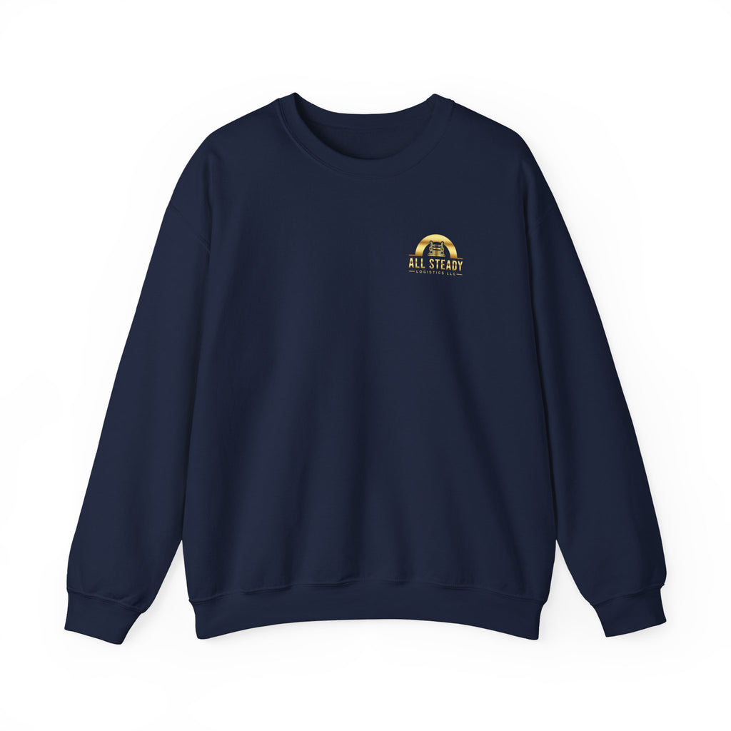 Crewneck Sweatshirt — Little Golden Rainbow "Be Kind" Chest Print