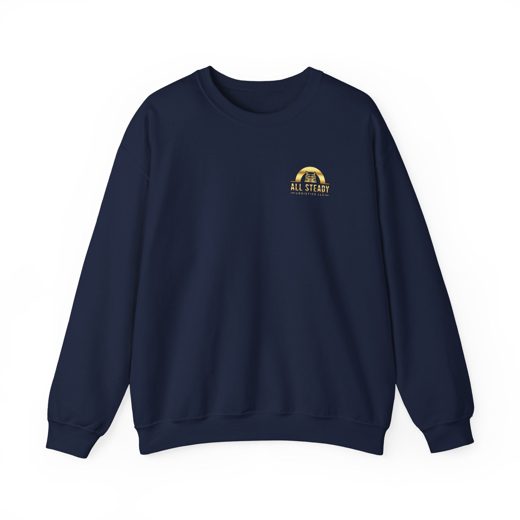 Crewneck Sweatshirt — Little Golden Rainbow "Be Kind" Chest Print