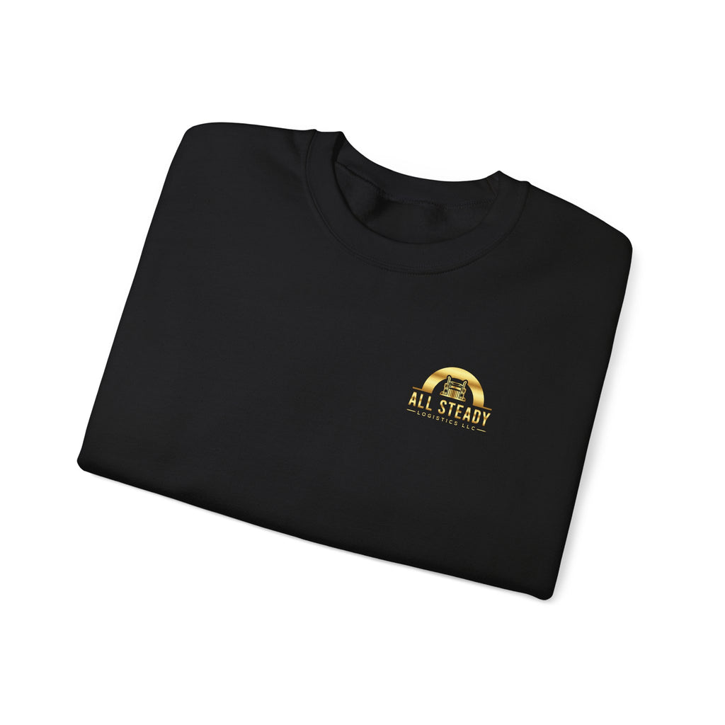 Crewneck Sweatshirt — Little Golden Rainbow "Be Kind" Chest Print