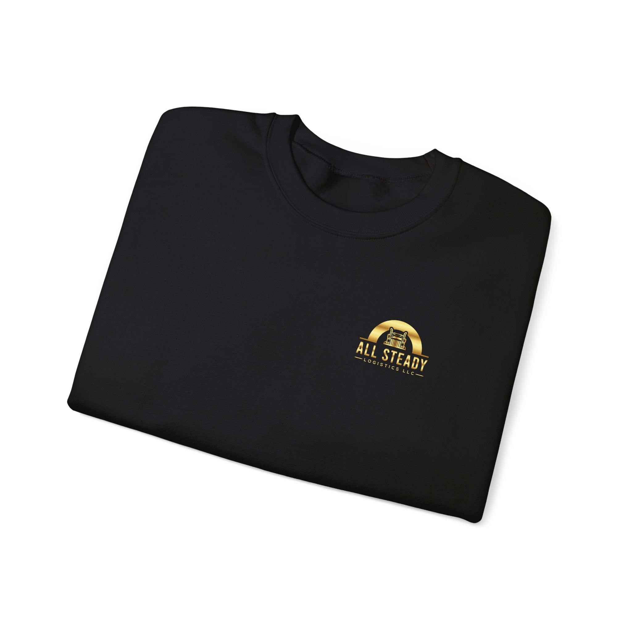 Crewneck Sweatshirt — Little Golden Rainbow "Be Kind" Chest Print