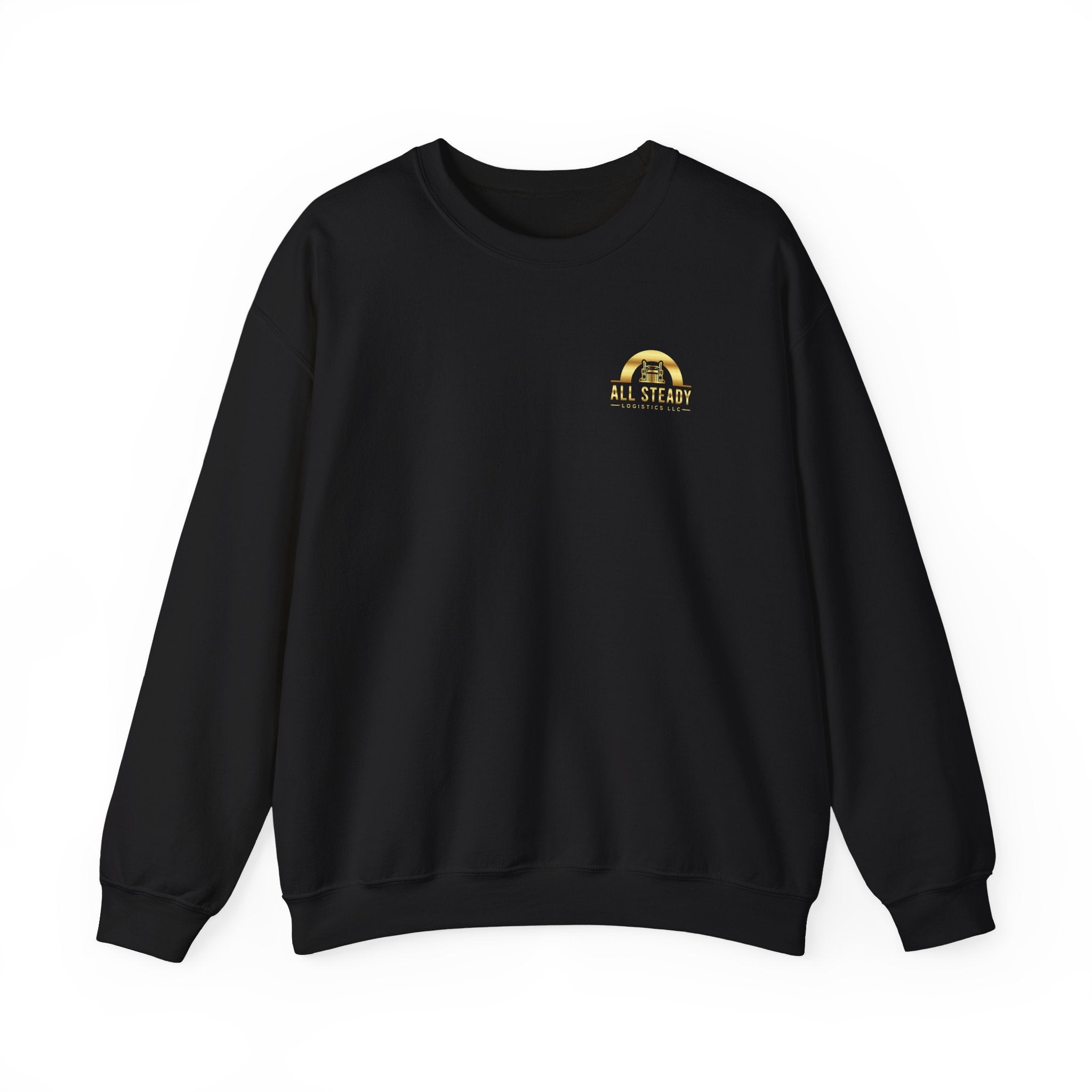 Crewneck Sweatshirt — Little Golden Rainbow "Be Kind" Chest Print