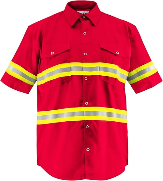 Premium High Visibility Safety Shirt - Half Sleeve